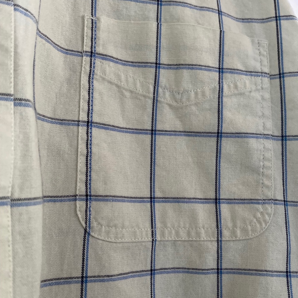 CROFT AND BARROW LONG SLEEVE BUTTON UP PLAID SHIRT - Picture 5 of 6